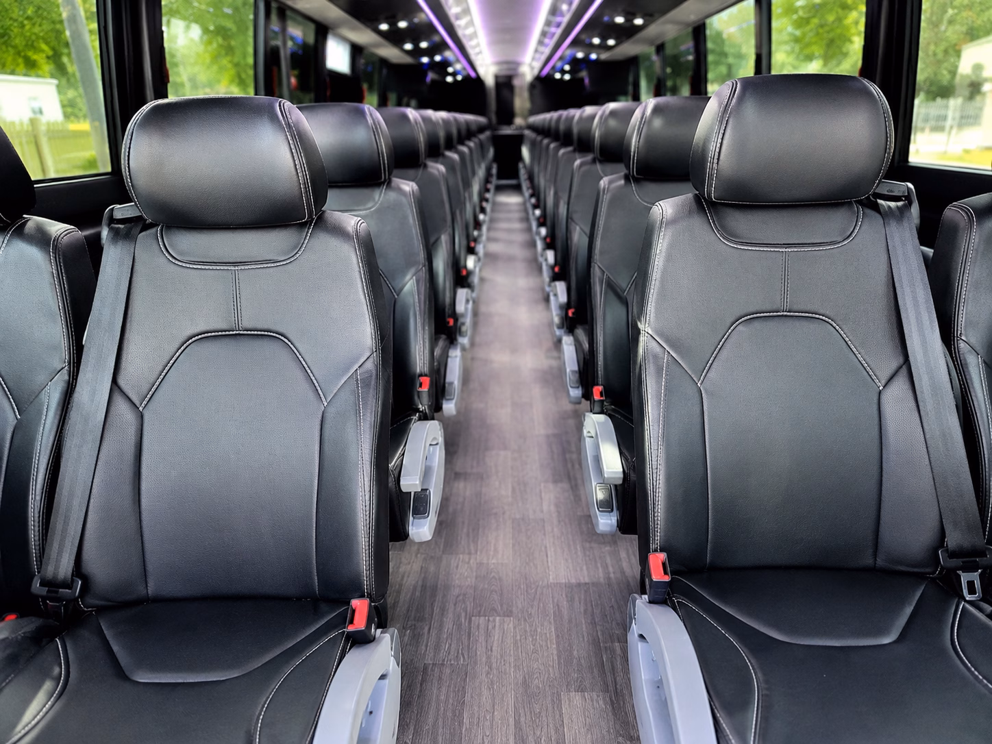 oxnard charter bus inside
